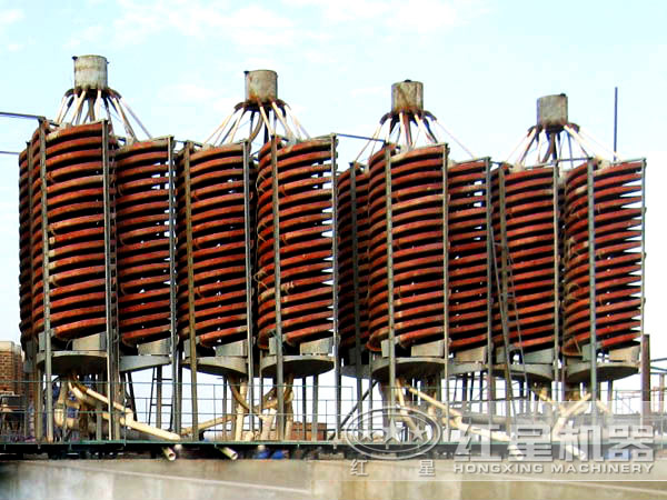 河南紅星機械廠工程師教您如何安裝螺旋溜槽 河南紅星機械廠工程師教您如何安裝螺旋溜槽