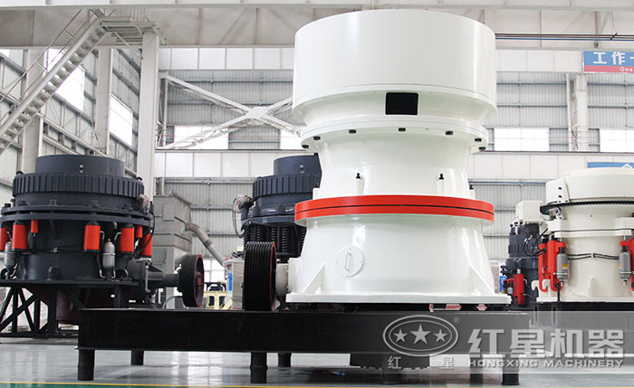 單缸液壓圓錐破碎機(jī)實物圖