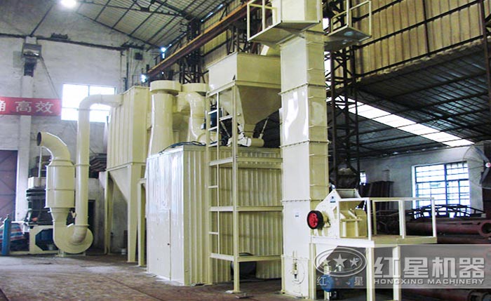 粘土砂生產線現(xiàn)場