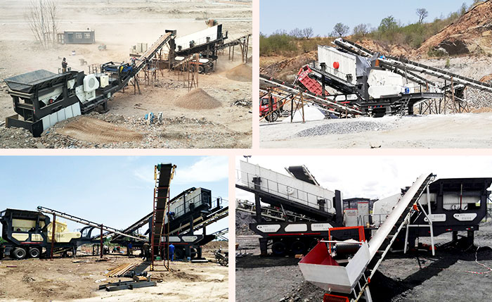 各種移動(dòng)制砂現(xiàn)場