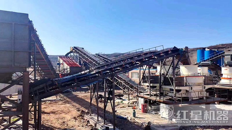 鵝卵石打成沙生產(chǎn)線配置方案及視頻大全，含價格