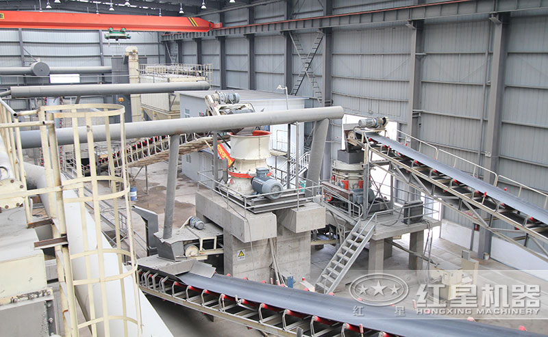 圓錐碎石機(jī)產(chǎn)量高，生產(chǎn)線(xiàn)必備設(shè)備