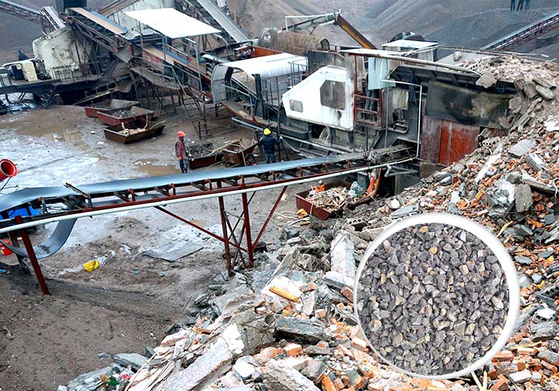 建筑垃圾的再生：一臺(tái)時(shí)產(chǎn)百噸破碎機(jī)，讓廢物變身為寶
