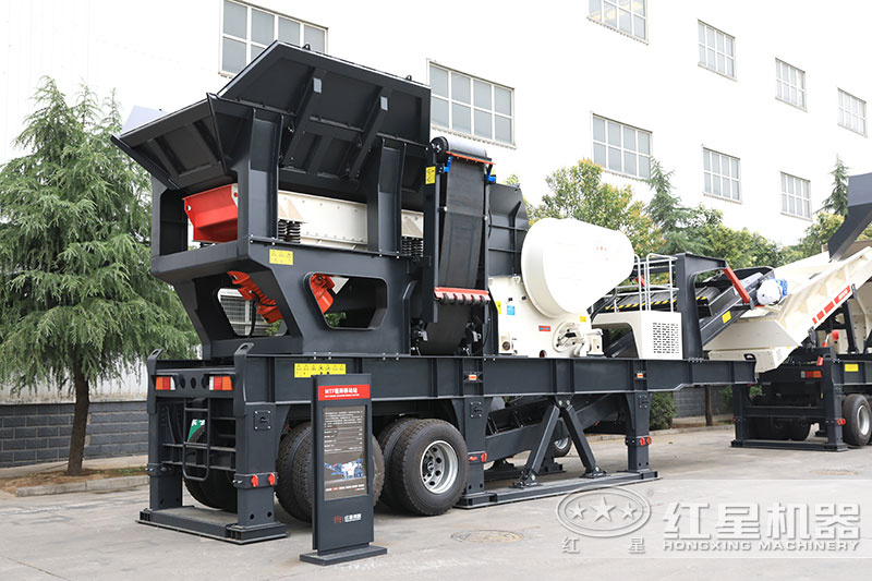 一小時產(chǎn)500噸石子的移動碎石機(jī)價格是多少，有沒有現(xiàn)場視頻