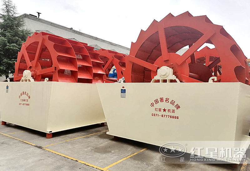 輪式小型砂石分離機多少錢一臺，帶生產(chǎn)線案例