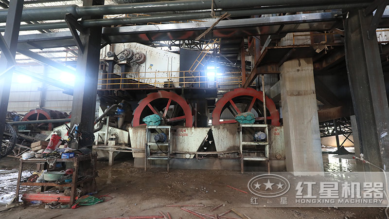 環(huán)保型輪斗洗沙機在砂石生產(chǎn)線必備 環(huán)保型輪斗洗沙機在砂石生產(chǎn)線必備